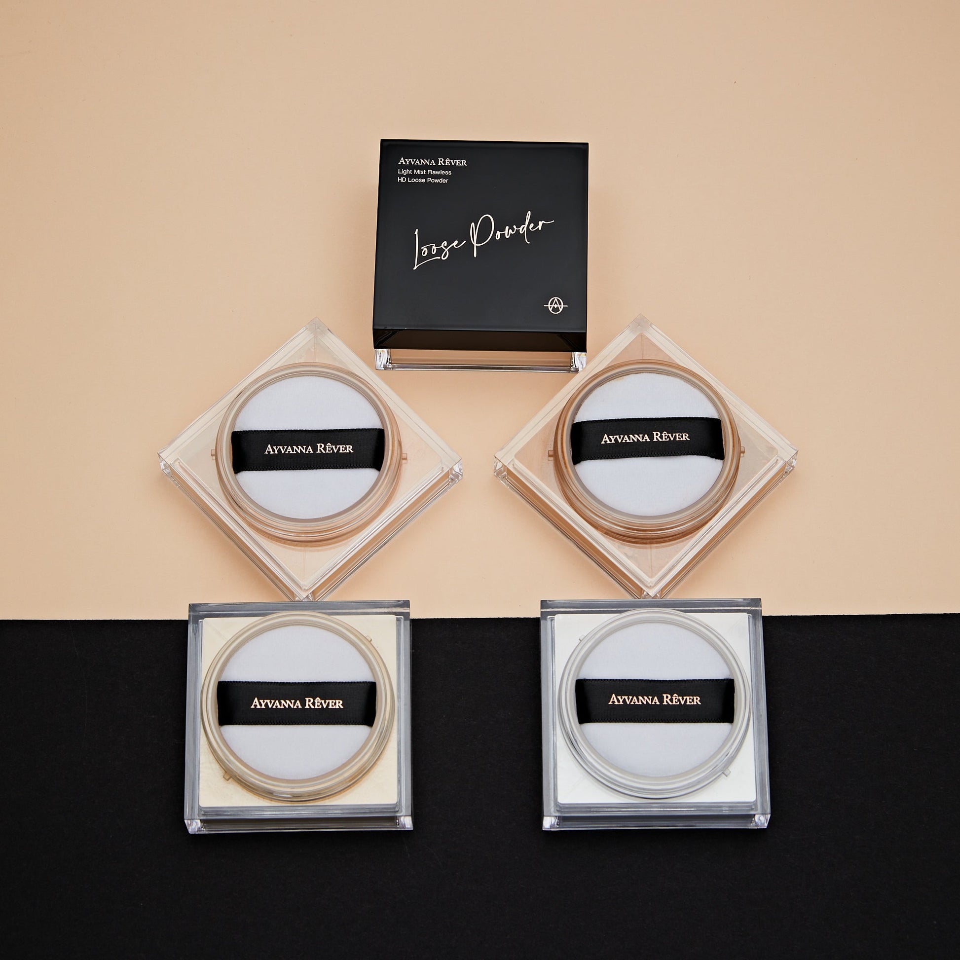 polvo fijador de maquillaje